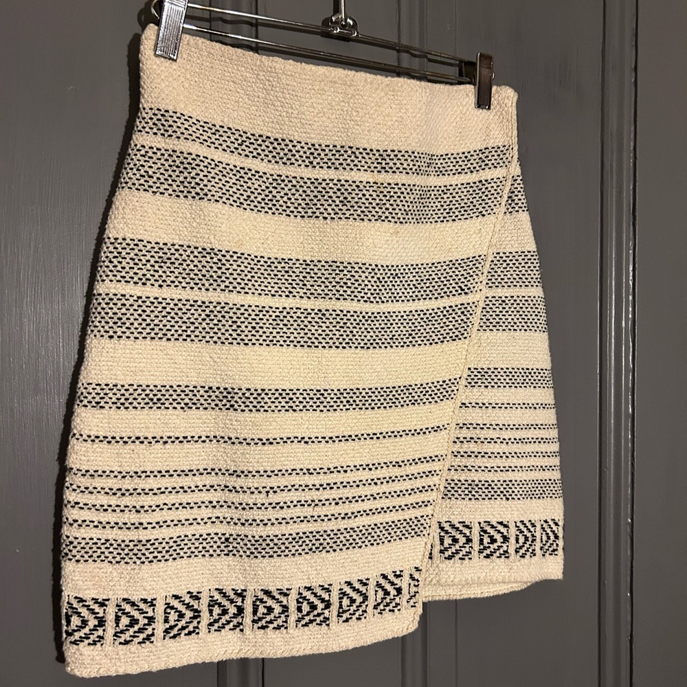 UO textured patterned knit skirt
